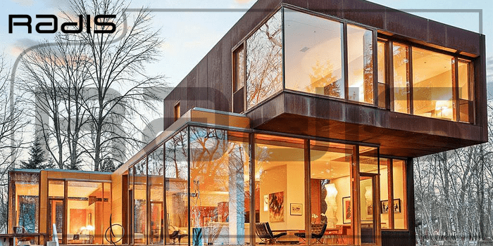 تخمین هزینه ویلا شیشه ای کوچک به ازای هر متر مربع