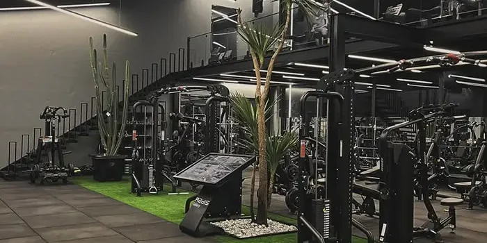 دستگاه بدن سازی هوازی در نیم طبقه