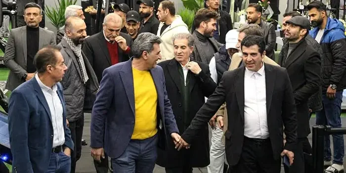 بازدید مدعوین از مجموعه ورزشی رادیس