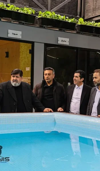 تصویر مهندس رمضانی در کنار فرماندار دماوند و مسئول تربیت بدنی دماوند